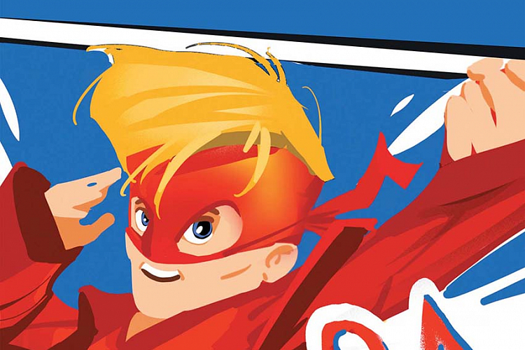 A new comic book superhero Slava Sambo is conquering social networks